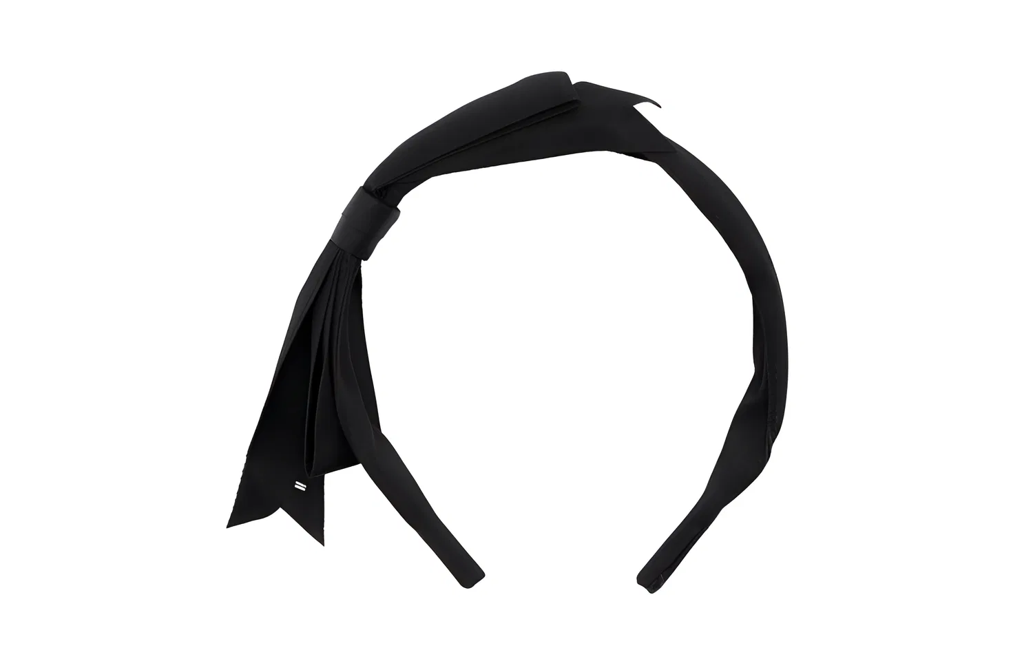 Женский ободок Coco Mark ribbon CHANEL, Black — фото 2