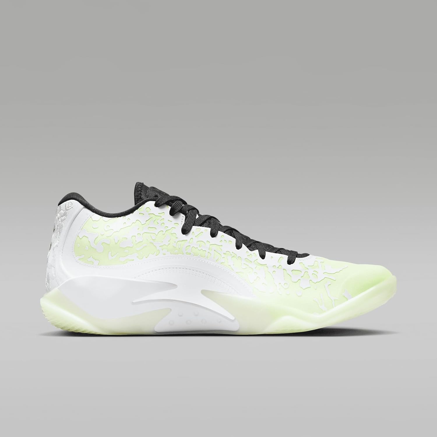 Мужские кроссовки Jordan Zion 3 (DR0675-106, белый/университетский красный/цементно-серый) Nike — фото 3