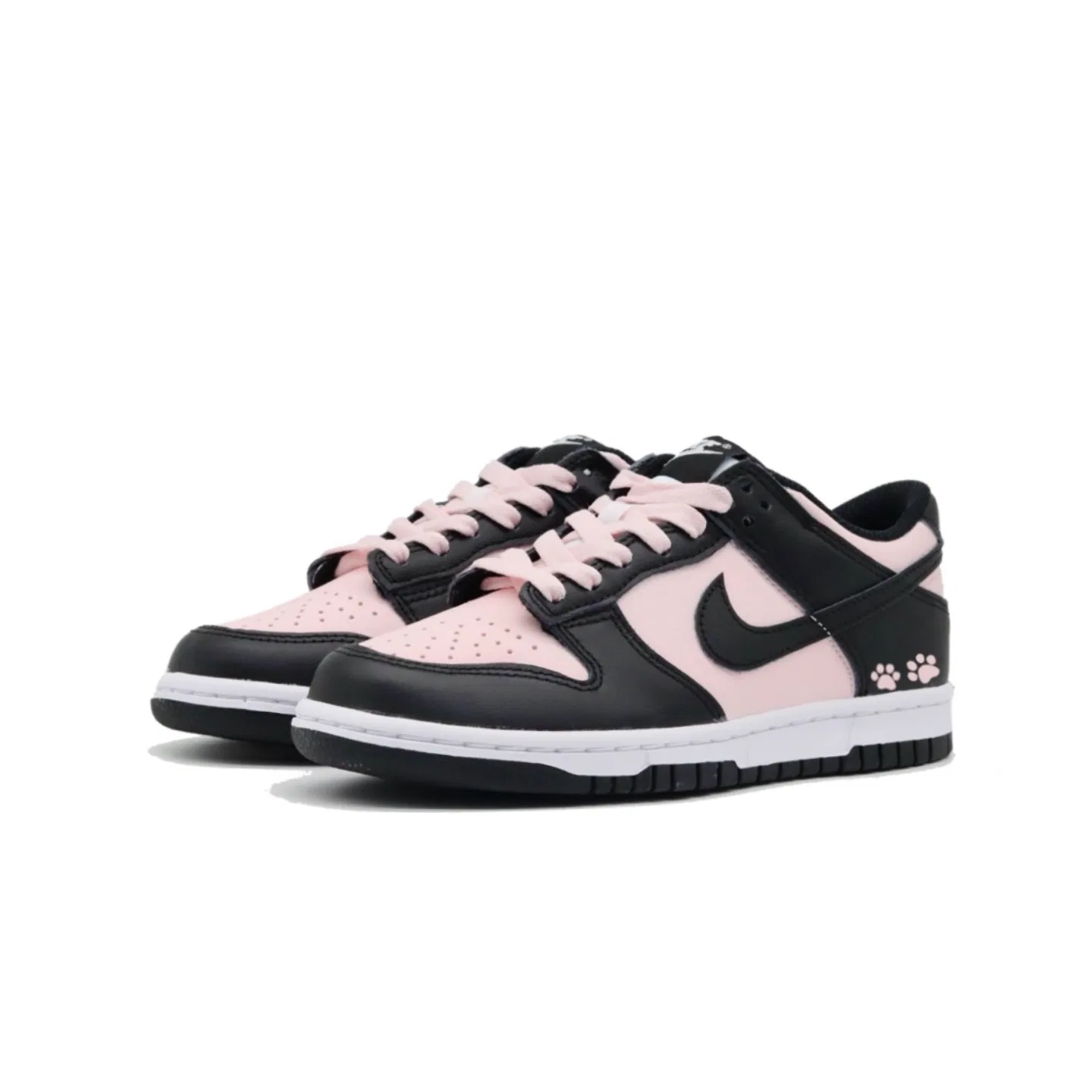 Кроссовки детские скейтбординг Dunk, Nike, Black Pink — фото 4