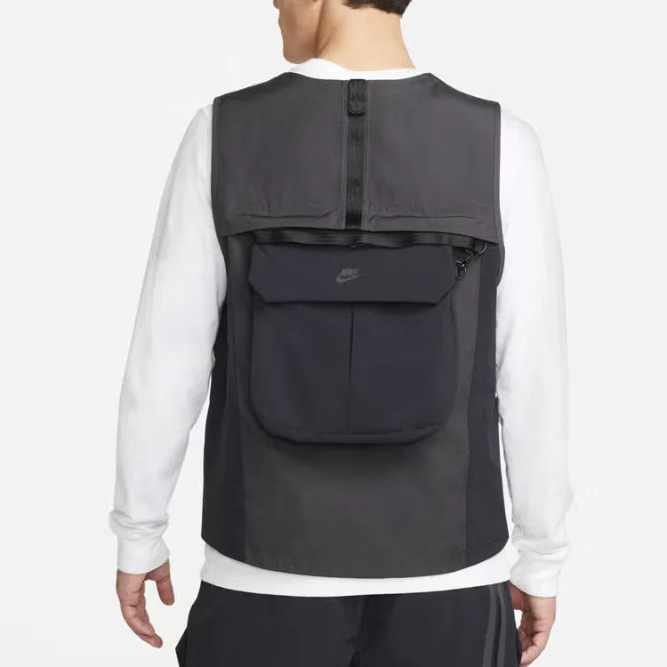 Жилет без подкладки Tech Pack Nike, черный — фото 2