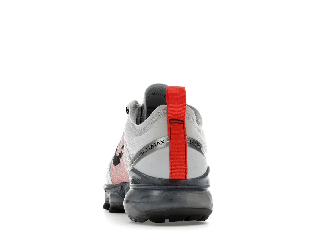 Детские кроссовки Lifestyle Nike Air VaporMax 2019 Nike, Pure Platinum/White-Team Orange-Black — фото 4