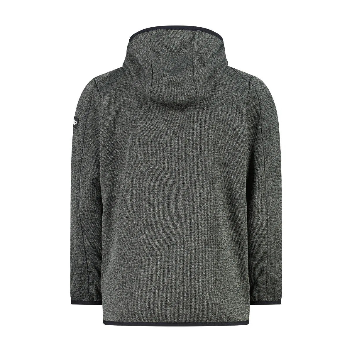 Детская флисовая куртка с капюшоном Fix Hood Cmp, Grun — фото 2