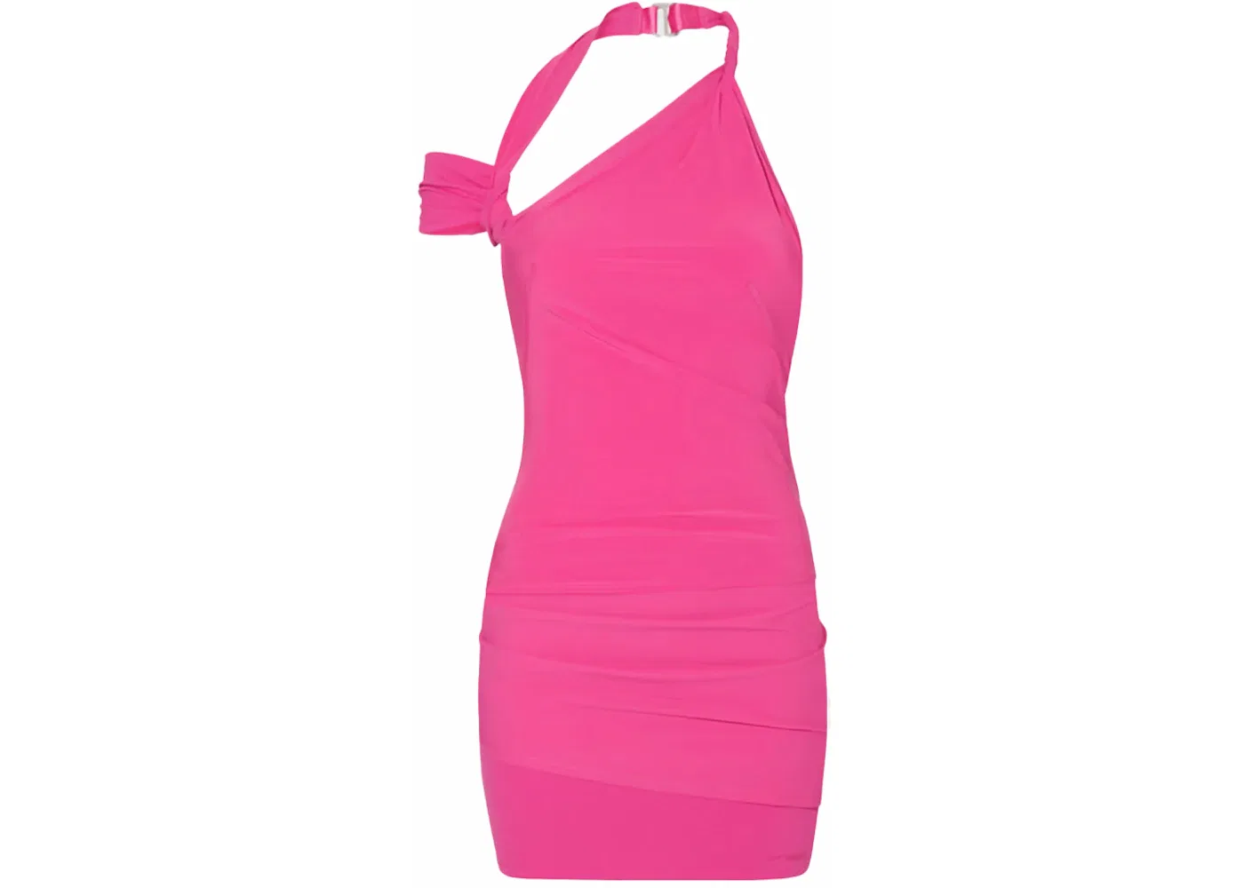 Женское платье-драпировка Jacquemus x Nike La Robe Drapée Dress, Dark Pink
