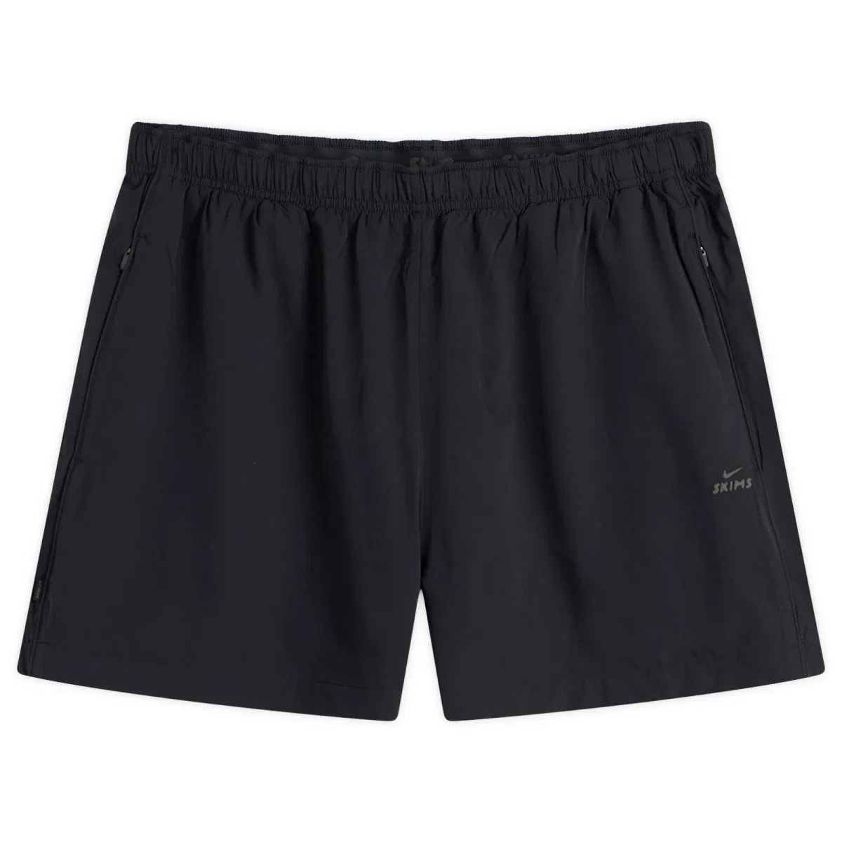 Шорты для бега с эластичным поясом Nike X Skims Stretch Nylon Track Short 5", Obsidian
