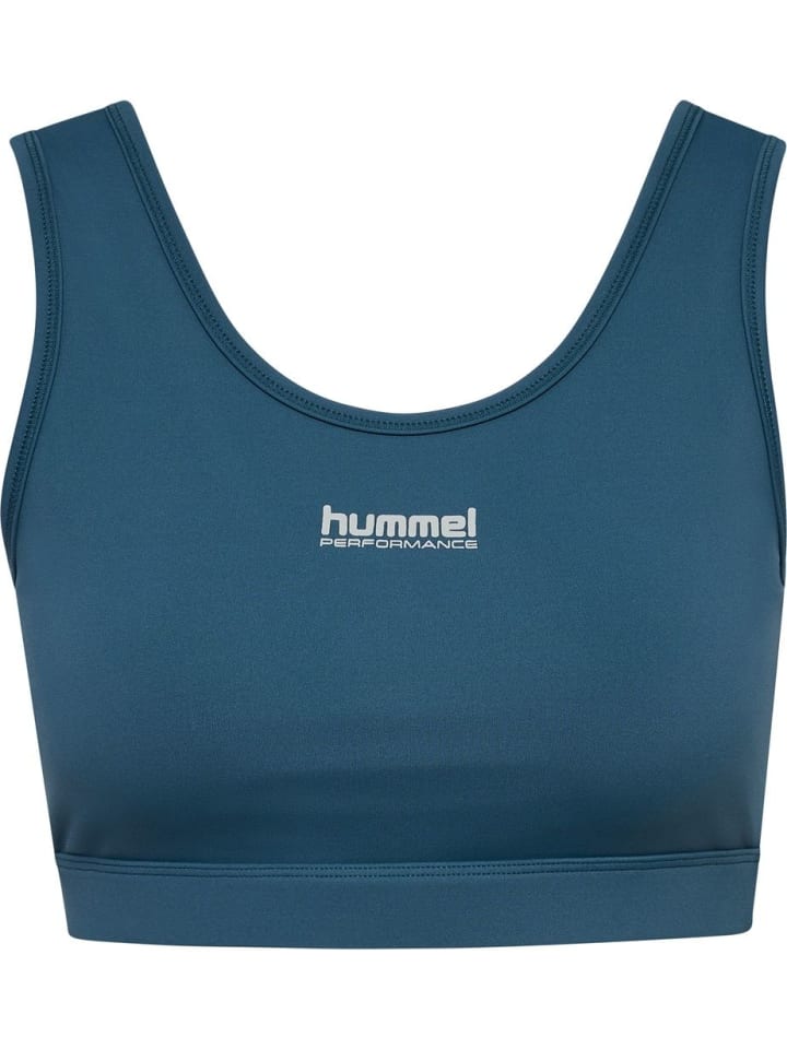 

Спортивный бюстгальтер Hiit Intensity Bra синего цвета Hummel