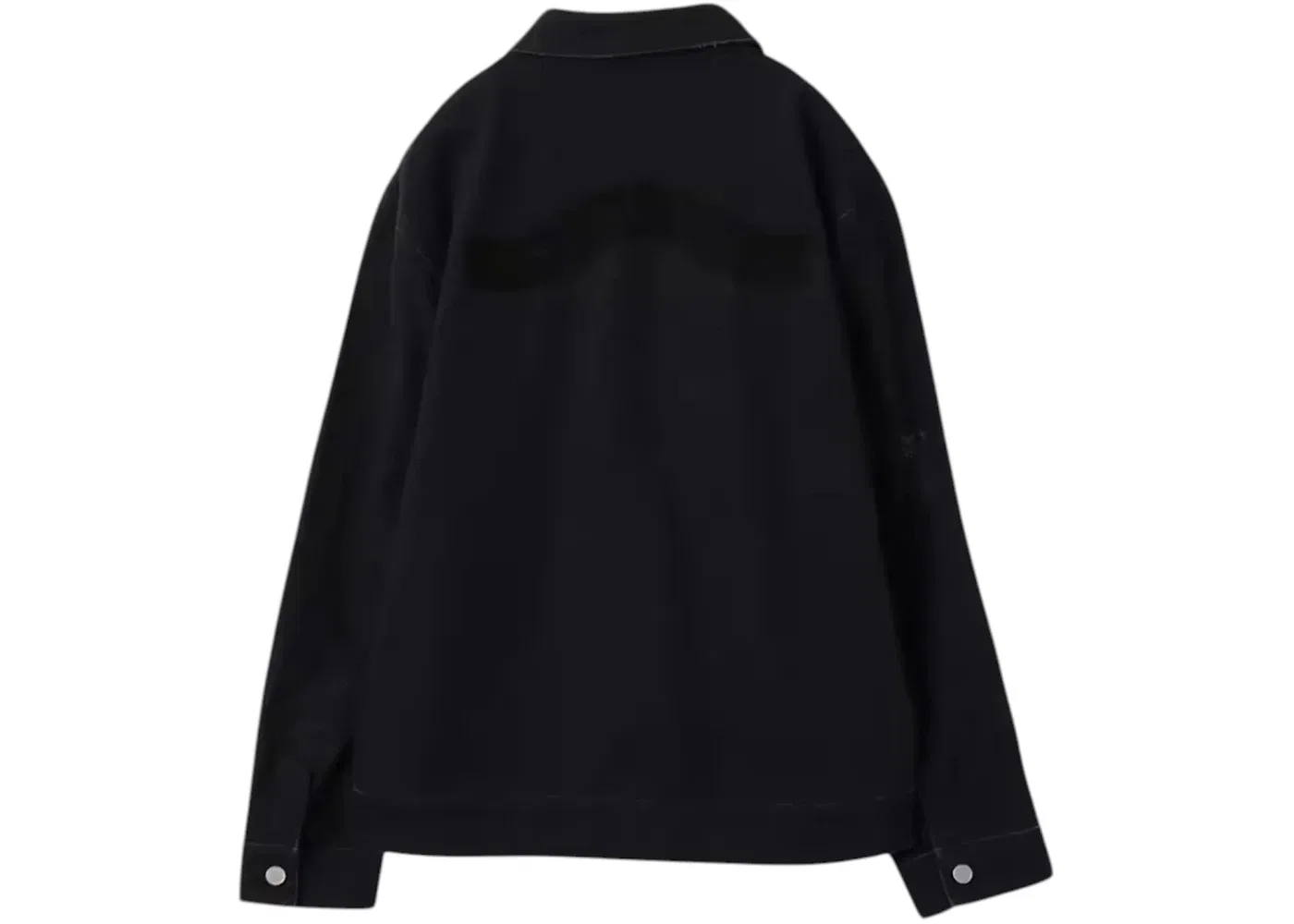 Мужская куртка-джинсовка с принтом Jordan Air Jordan Rare Air Chicago Denim Fleece Jacket Black, Black — фото 2