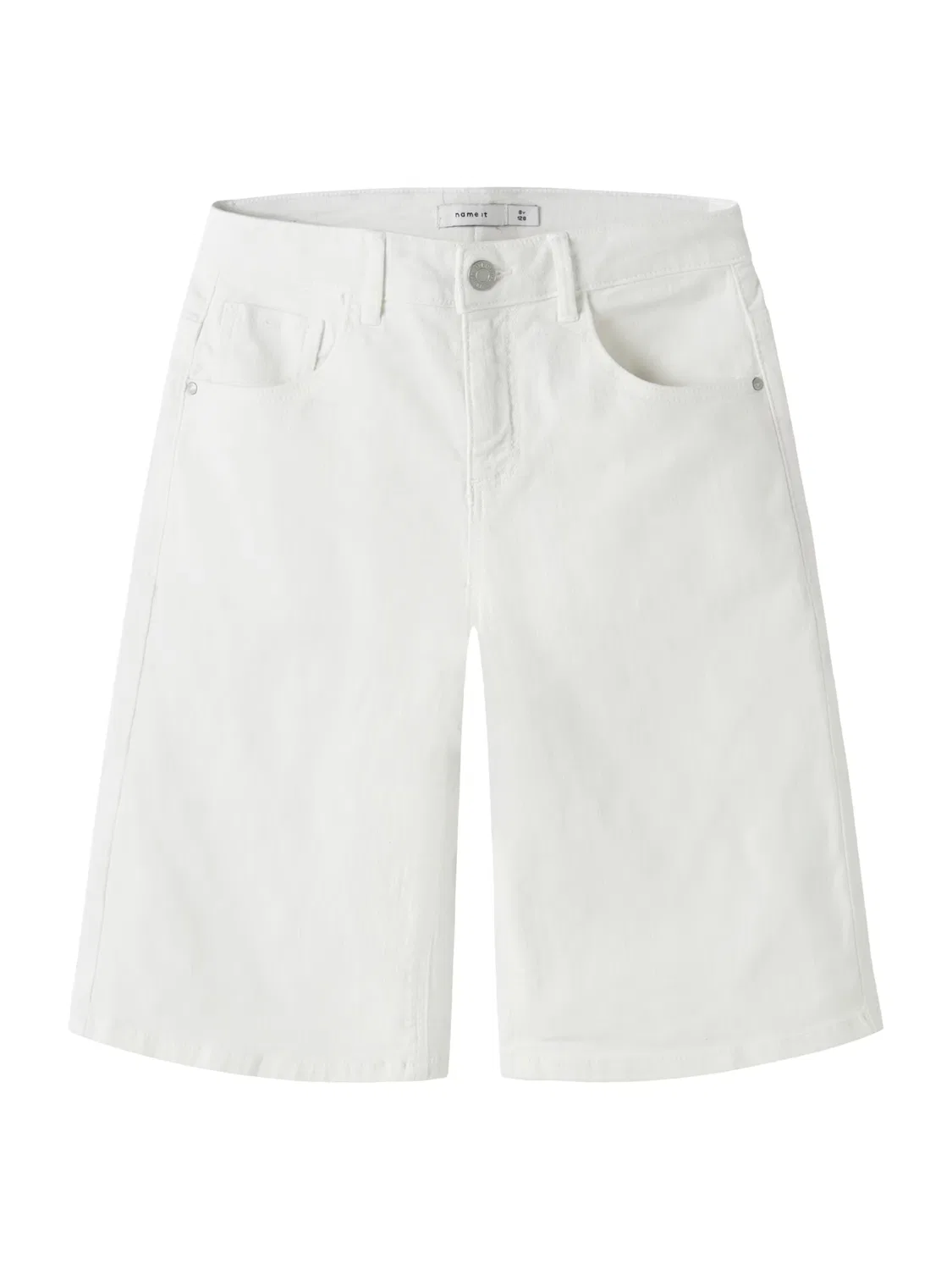 Брюки Name It Baggy Pants NKFRose белого цвета