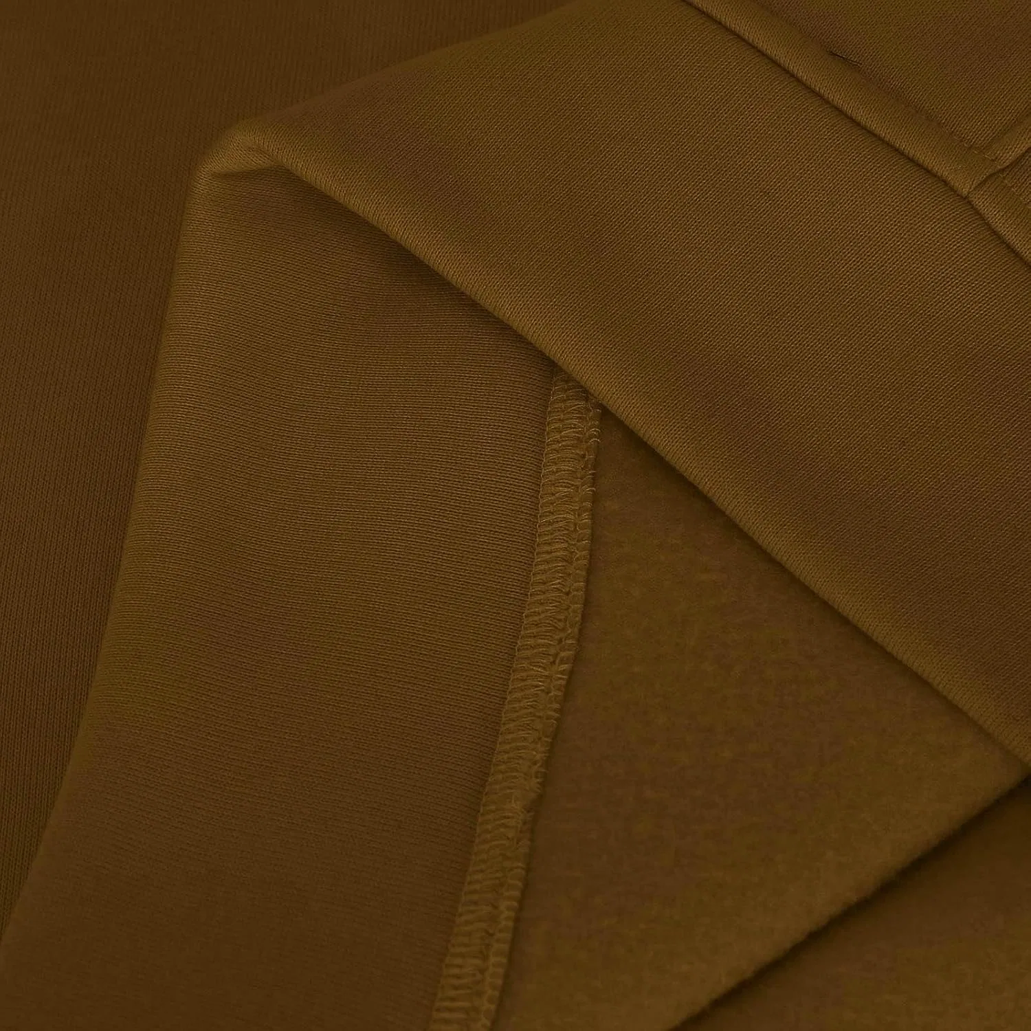 Женский свитшот оверсайз с флисом, 2-brown — фото 3