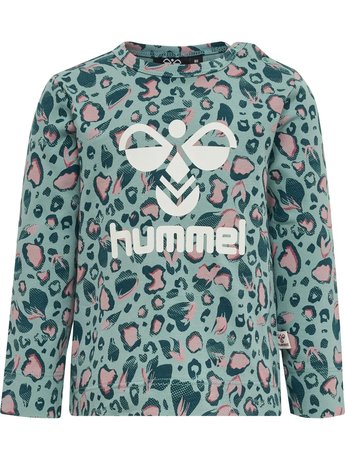 Детская футболка с длинным рукавом Hmlsonja Hummel, Blau Tiefseeblau Mediterranes Blau