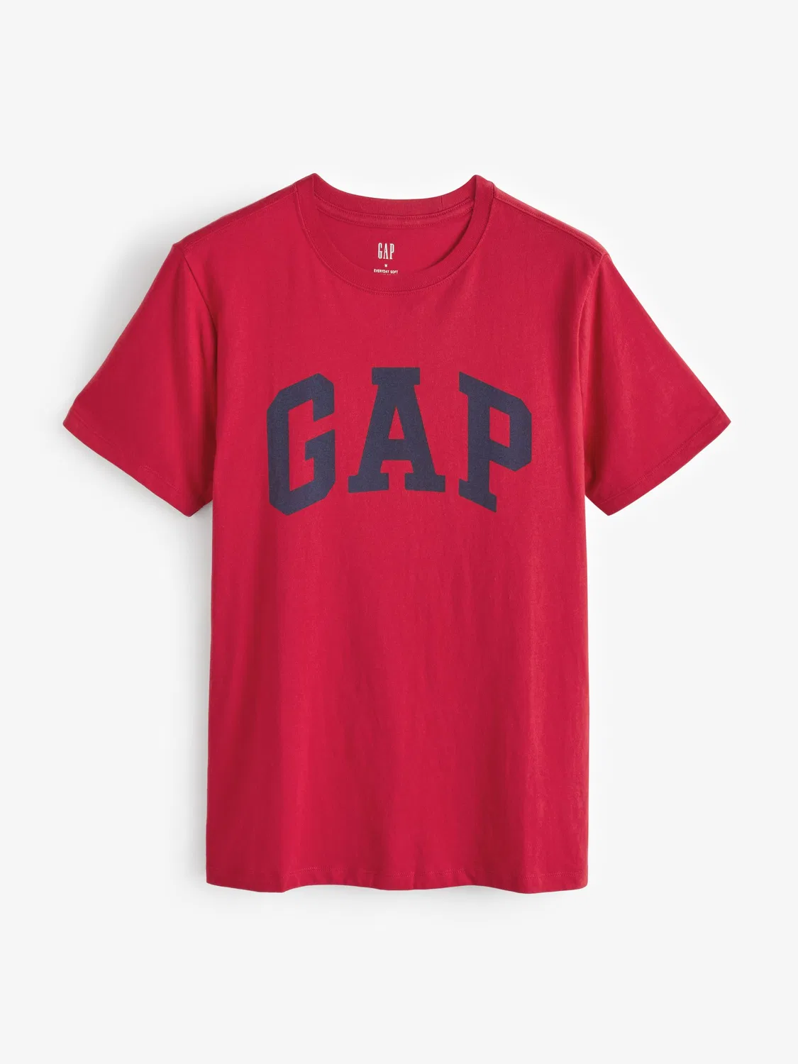 Футболка Everyday Soft Logo Gap, красный — фото 2