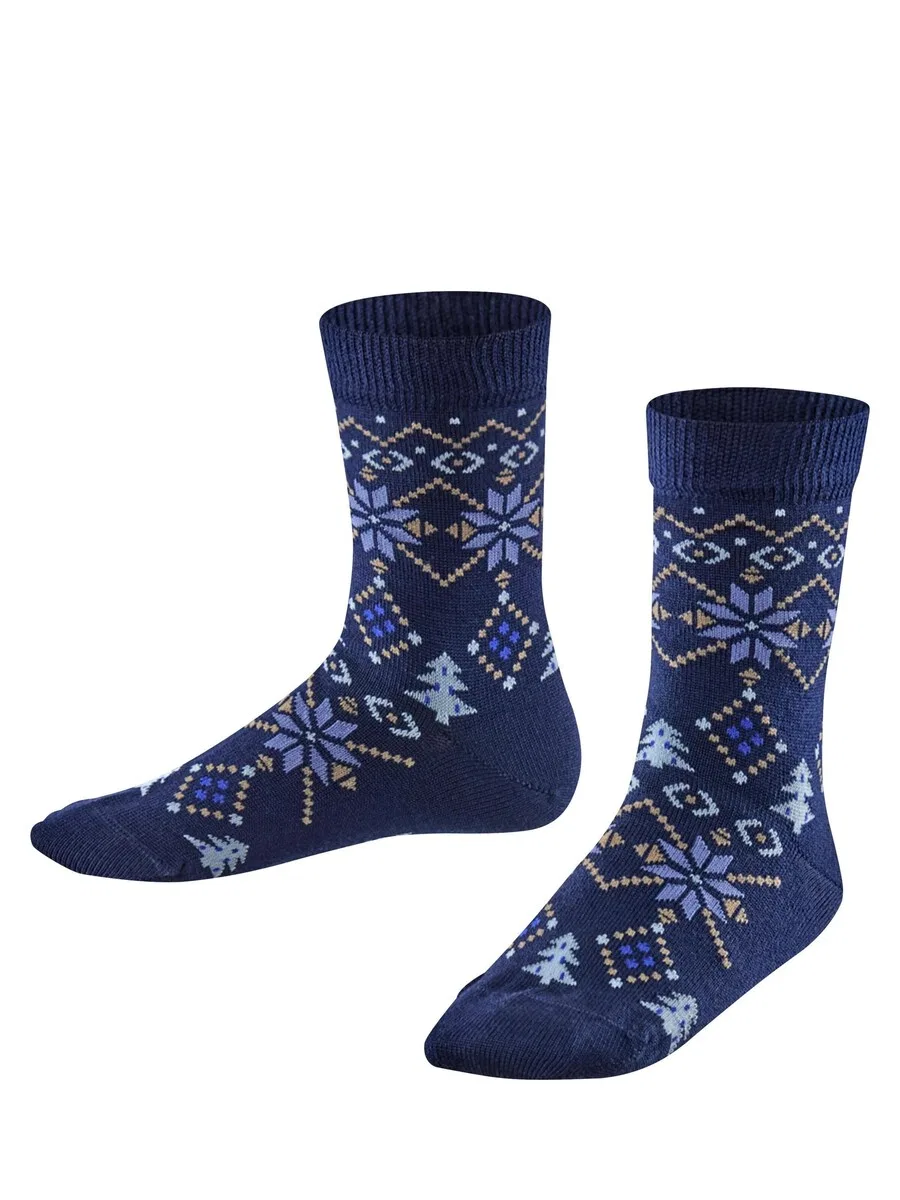 Носки FALKE 'Nordic Fair Isle', синий