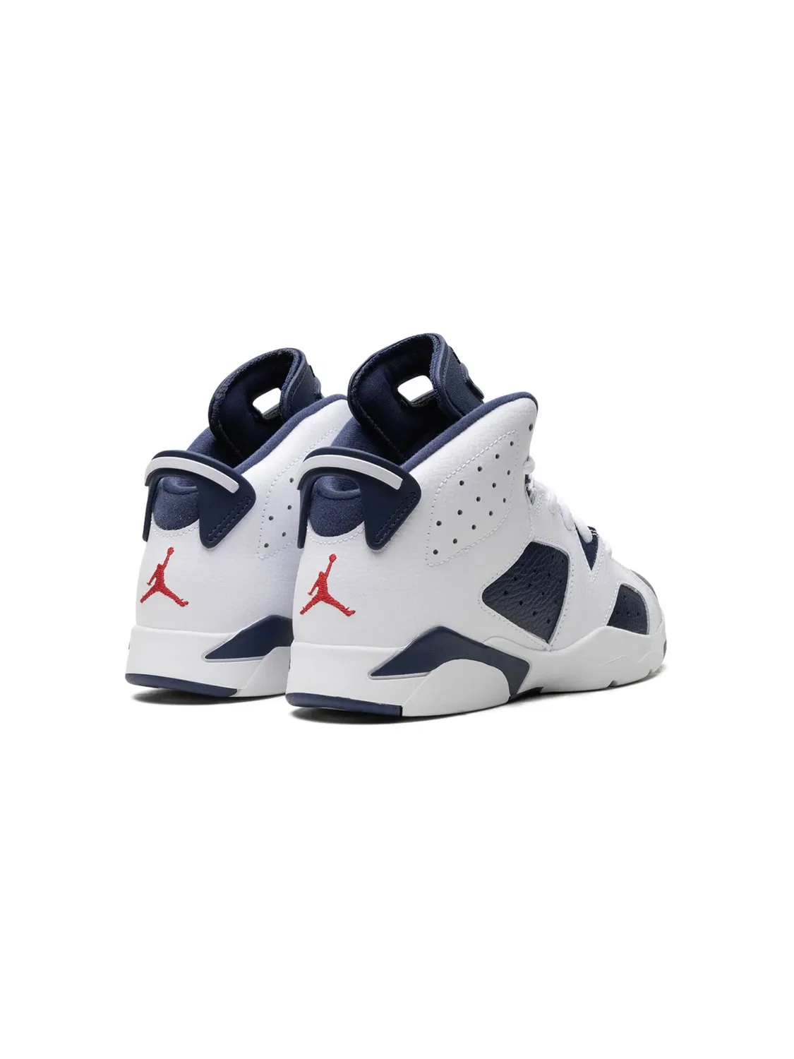 Кроссовки Jordan 6 Retro "Olympic", белый — фото 4