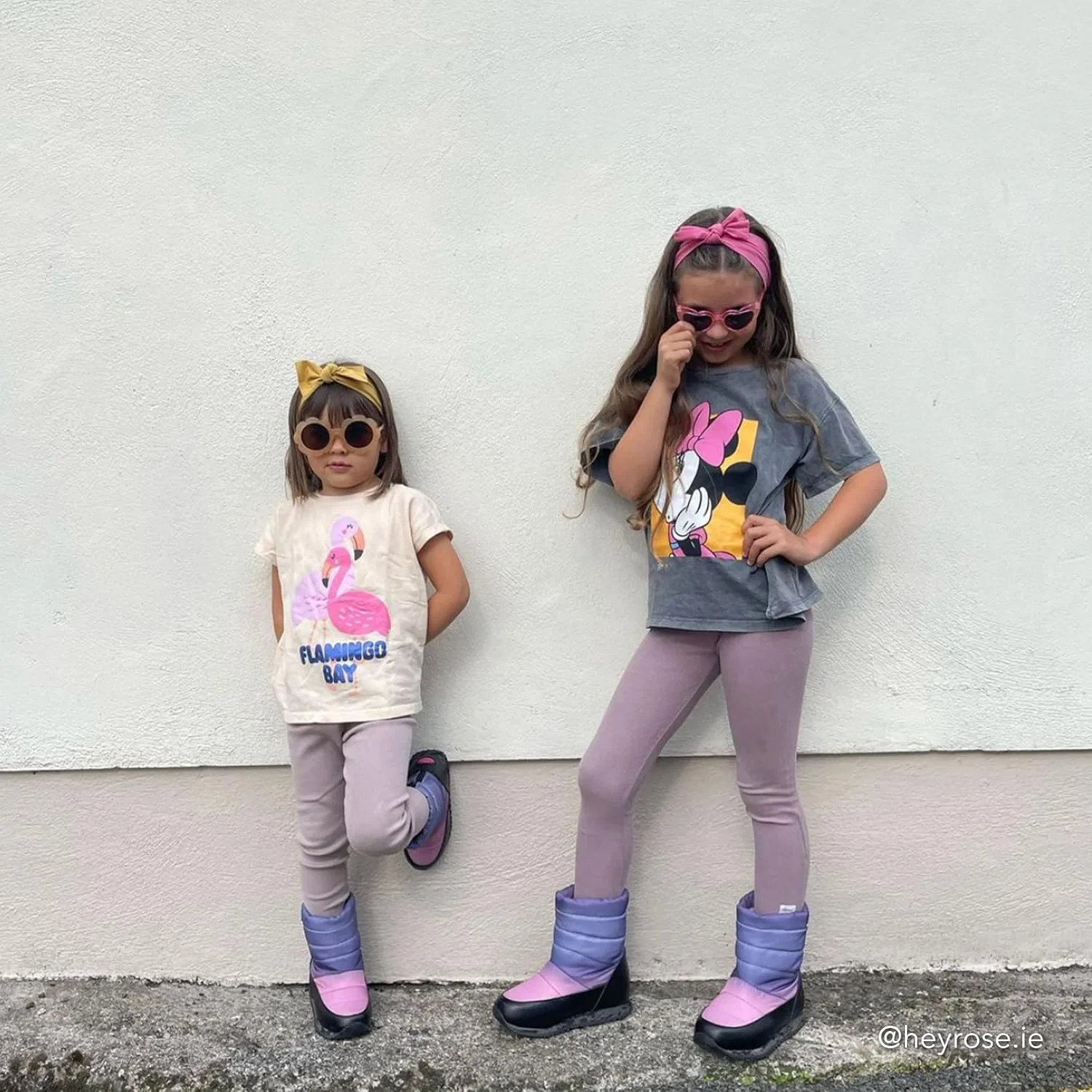 Детские сапоги для девочек из шерсти водонепроницаемые Tarlo Kids Wool Waterproof EMU, Grape — фото 2