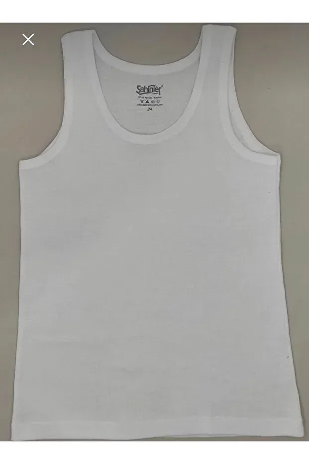 Детский для мальчиков набор маек с бретельками Şahinler, White