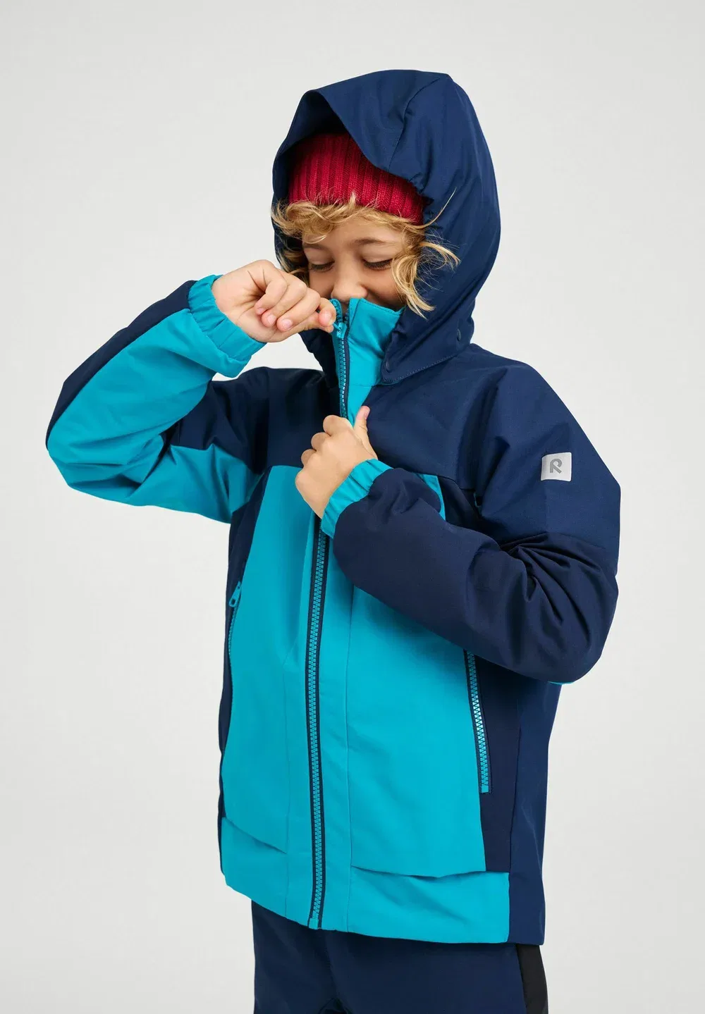 Куртка унисекс - куртка из софтшелла Reima, Navy — фото 2
