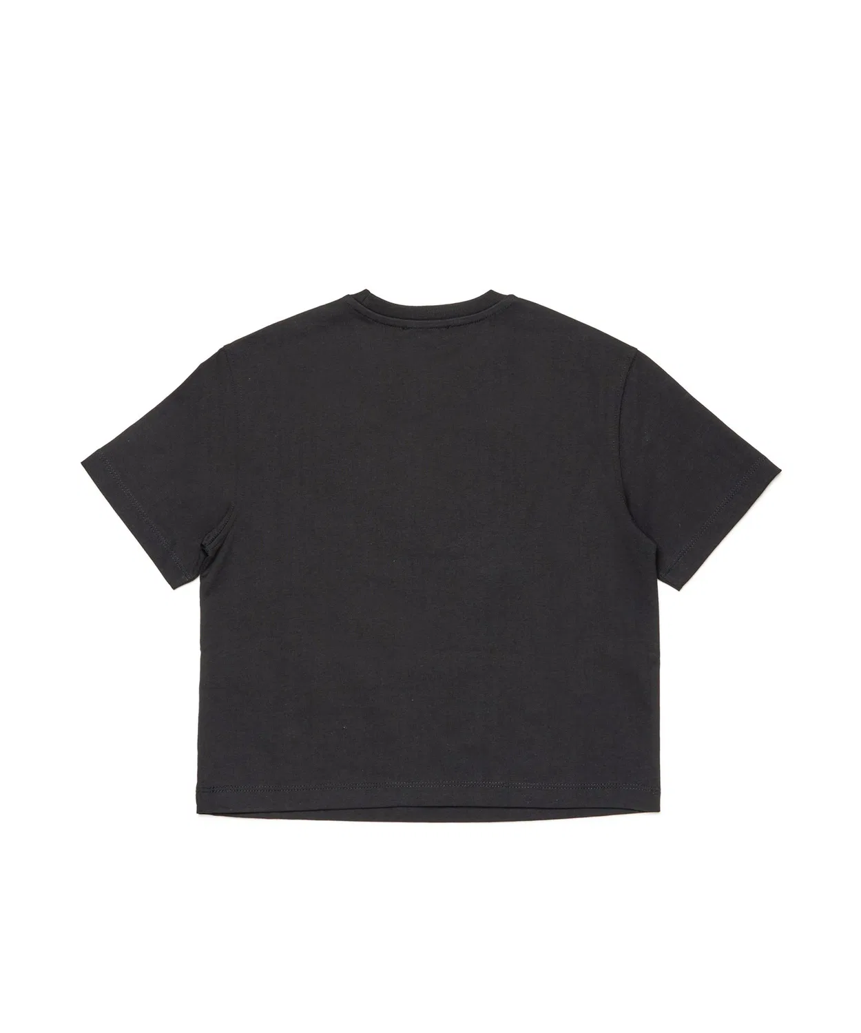 Детская футболка с принтом Graphic Half Sleeves DIESEL KIDS, Black — фото 2