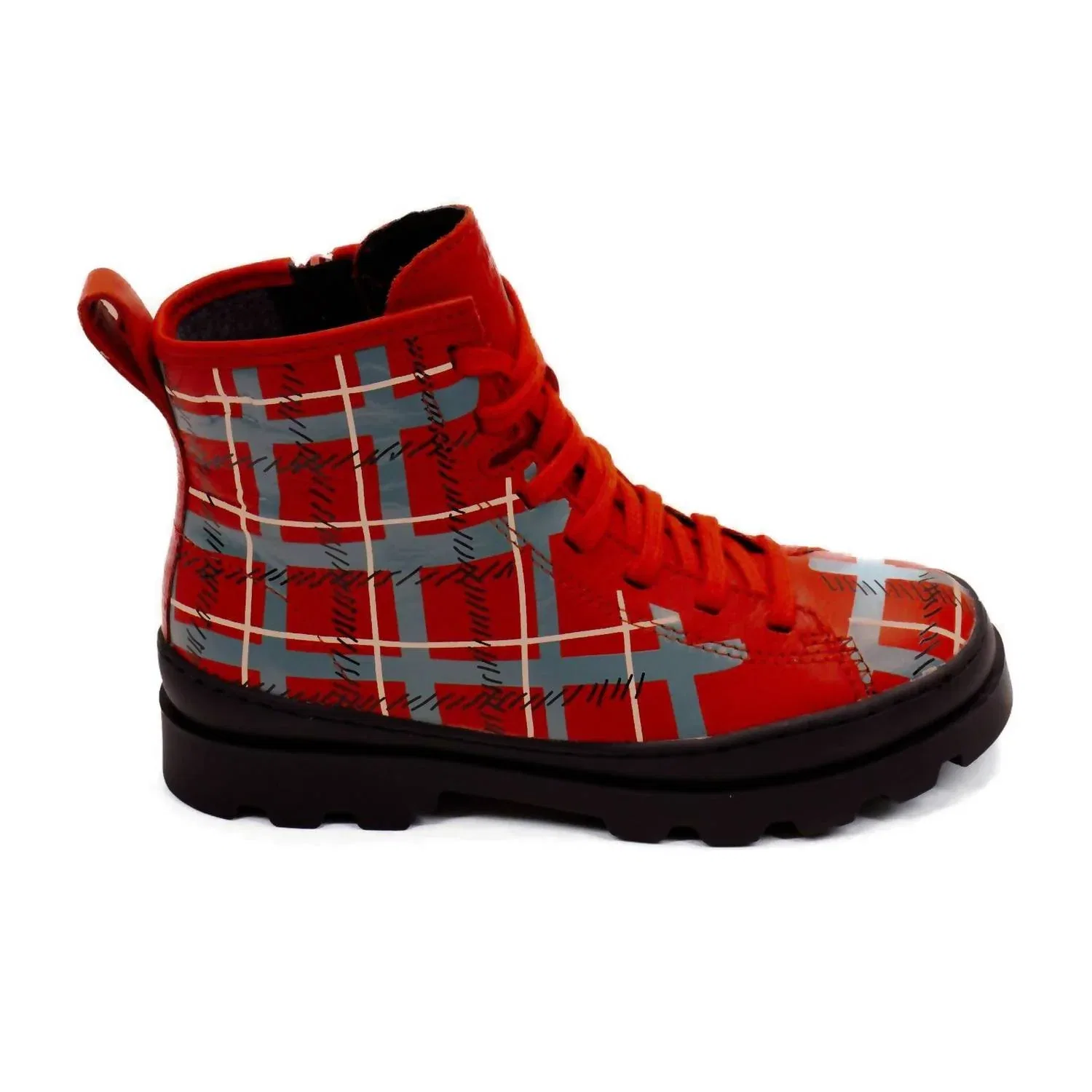 Детские кожаные ботинки Brutus Leather Boot Camper, красный