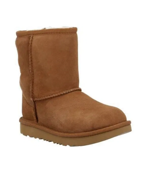 Детские снежные ботинки T Classic II UGG, коричневый
