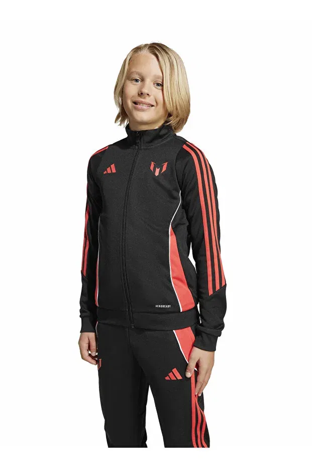 Детские свитшот для мальчиков однотонный Adidas, Black — фото 2