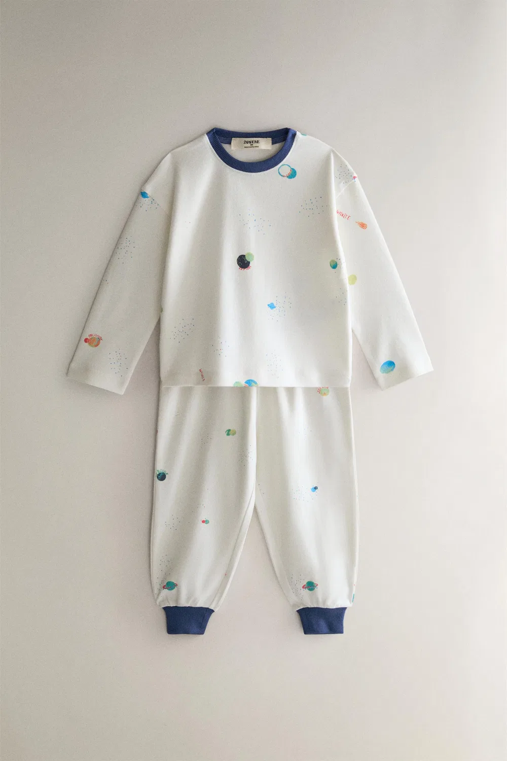 Детская пижама ZARA, Oyster-white