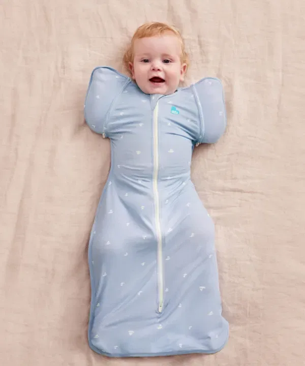 Комбинезон-кокон из бамбука Original, Swaddle Up, голубой