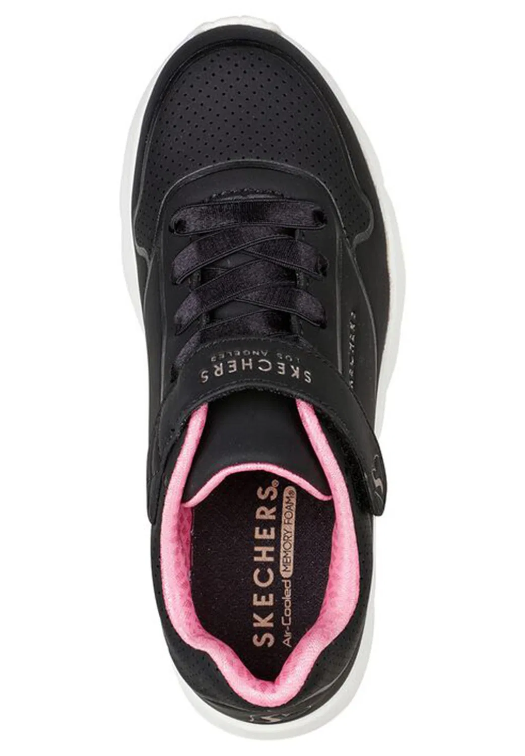 Детские кроссовки с принтом UNO LITE Skechers, Schwarz — фото 2
