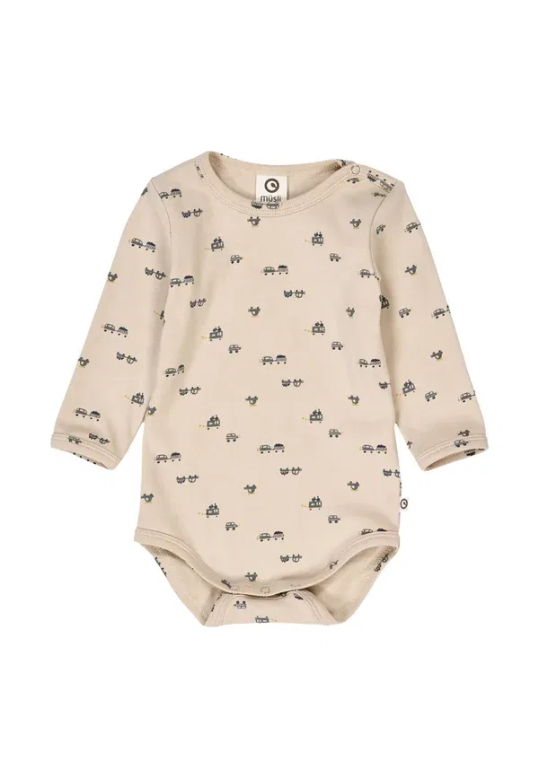 Комплект из кофты и брюк с принтом Set Musli By Green Cotton, Oak-moss, Stormy Blue, синий — фото 4