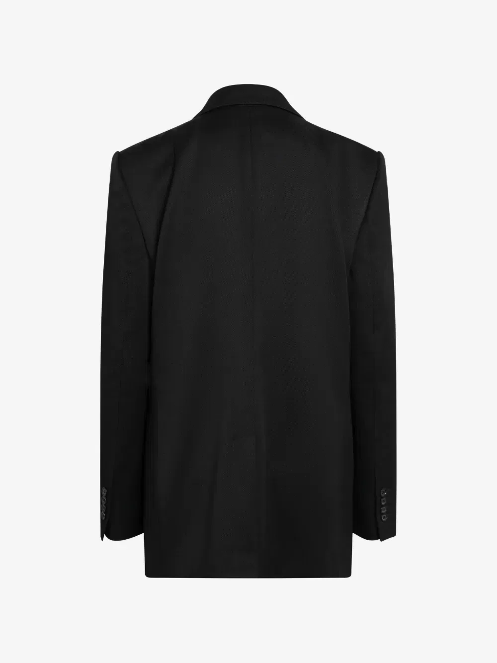 Однобортный пиджак с заостренными лацканами DOLCE & GABBANA, черный — фото 2