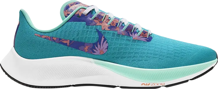 

Кроссовки Nike Wmns Air Zoom Pegasus 37 'Aquamarine Floral', синий