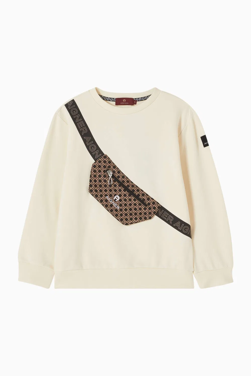 Свитшот с принтом Crossbody Bag AIGNER