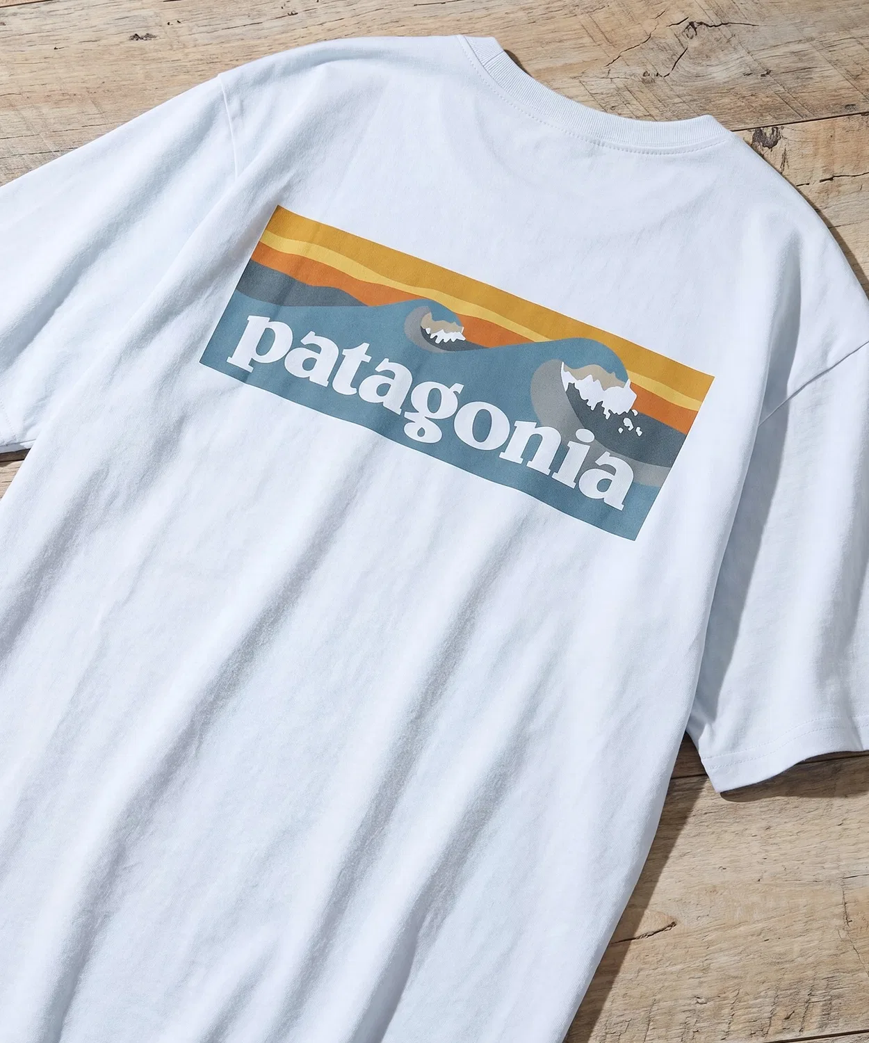Мужская футболка с коротким рукавом M’S Boardshort Logo Pocket Responsibili Tee patagonia, White