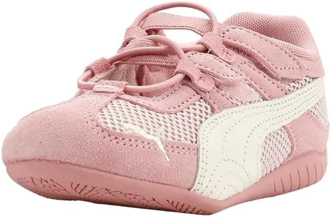 Детские кроссовки для девочек без шнуровки Speedcat Go PUMA, Pink — фото 2