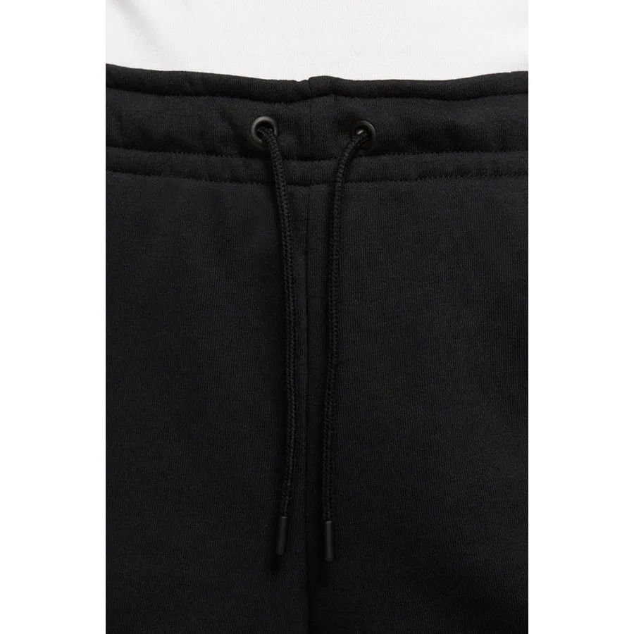 Шорты женские из футера с логотипом Nike Essential, Черный — фото 4