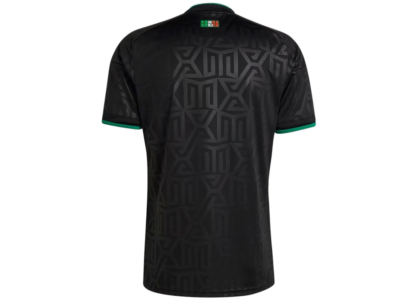 Мужская футбольная джерси с длинным рукавом Adidas Mexico 26 Third Jersey, Black — фото 2