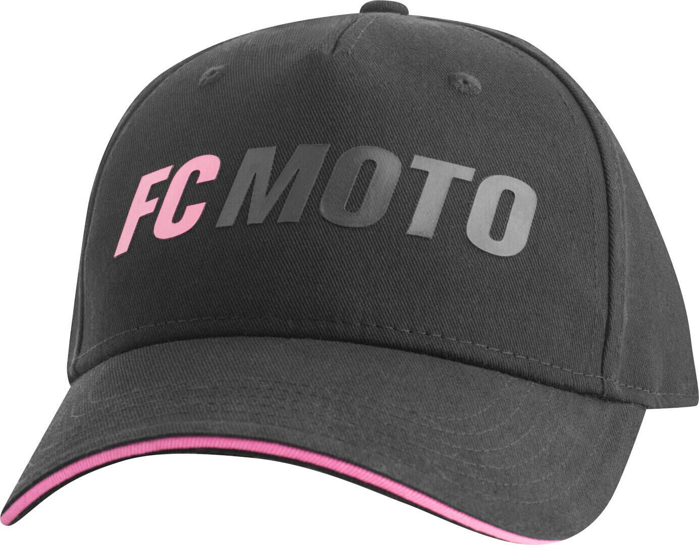 

Кепка женская FC-Moto FCM-Logo, серый/розовый