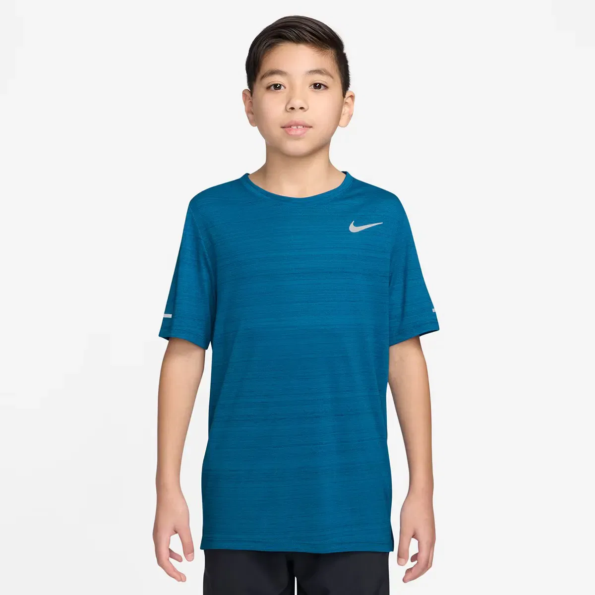 Детская футболка Dri-FIT Miler Nike, Verde
