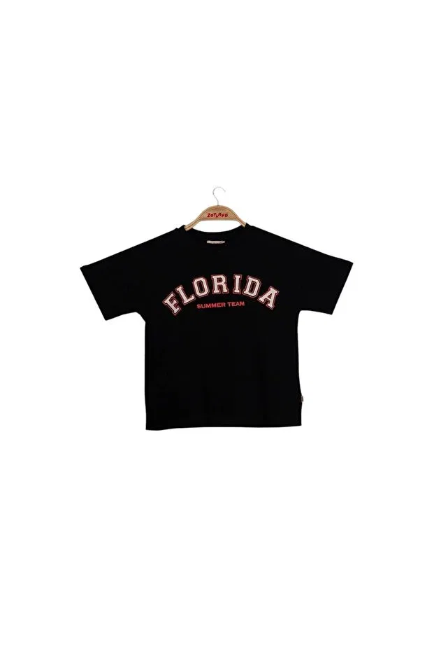 Детская футболка для мальчиков с принтом Florida Zeyland, Multicolor