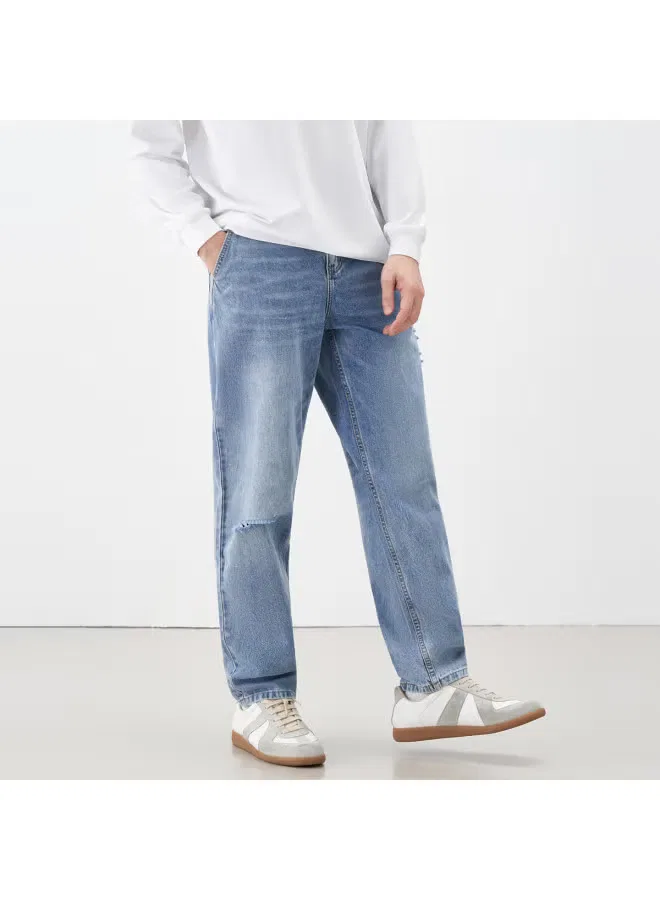 Джинсы прямые классические для мальчиков Gxg.Jeans — фото 3