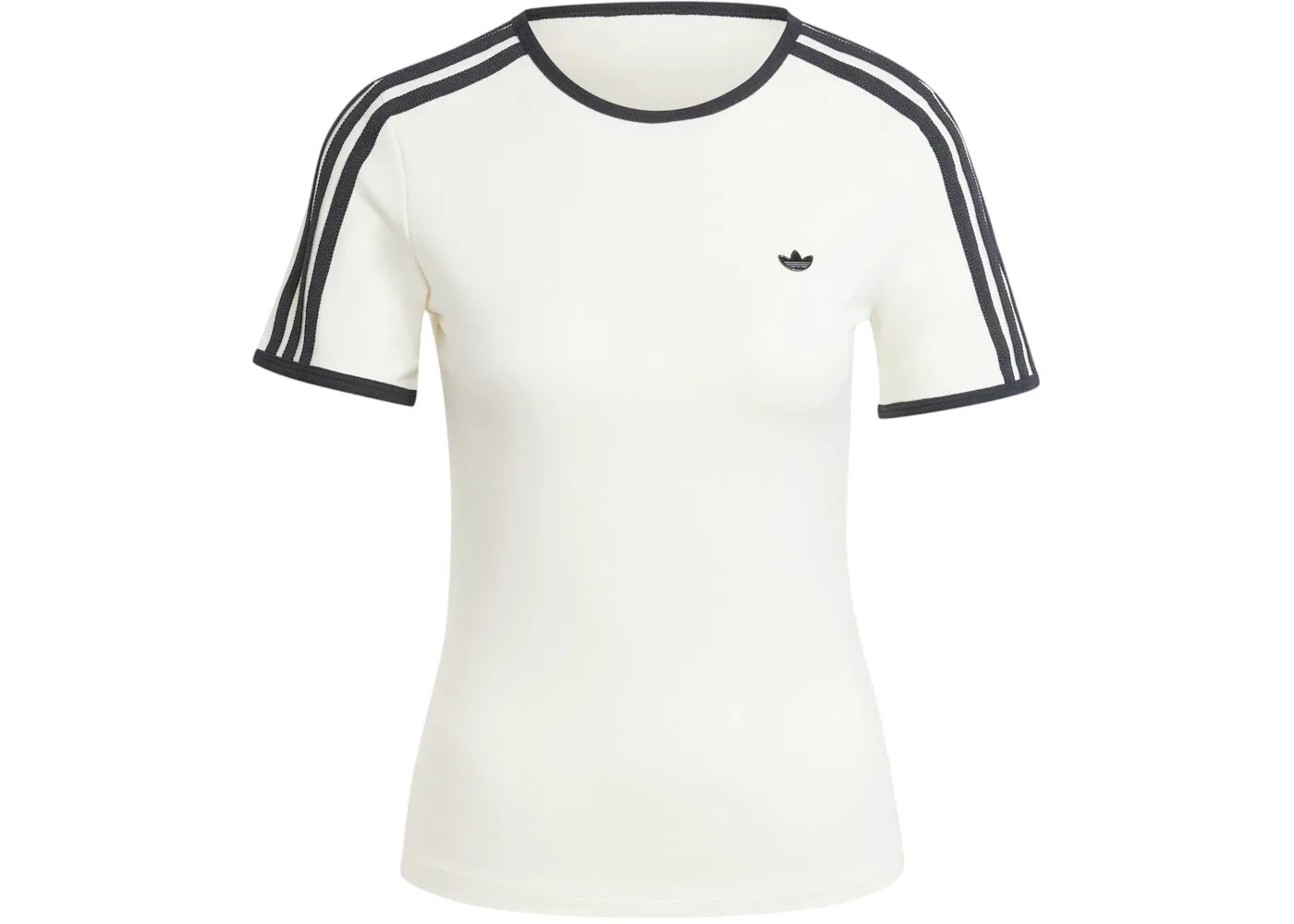 Женская футболка с принтом 3-Stripes Cali Adidas, Off White