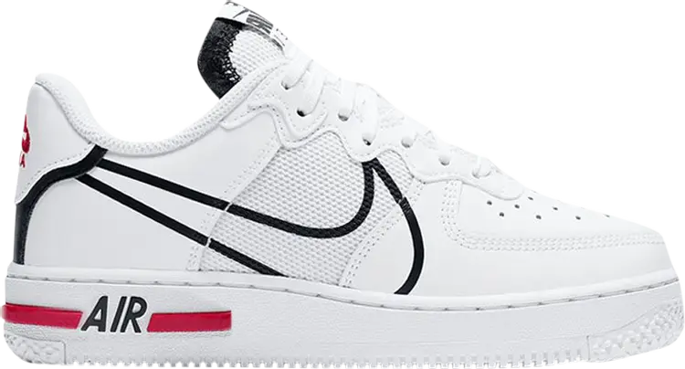 

Кроссовки Nike Air Force 1 React GS 'D/MS/X', белый