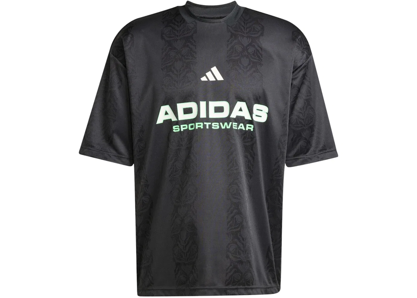 Мужская футболка с принтом Common Goal Tee Adidas, цвет Black White