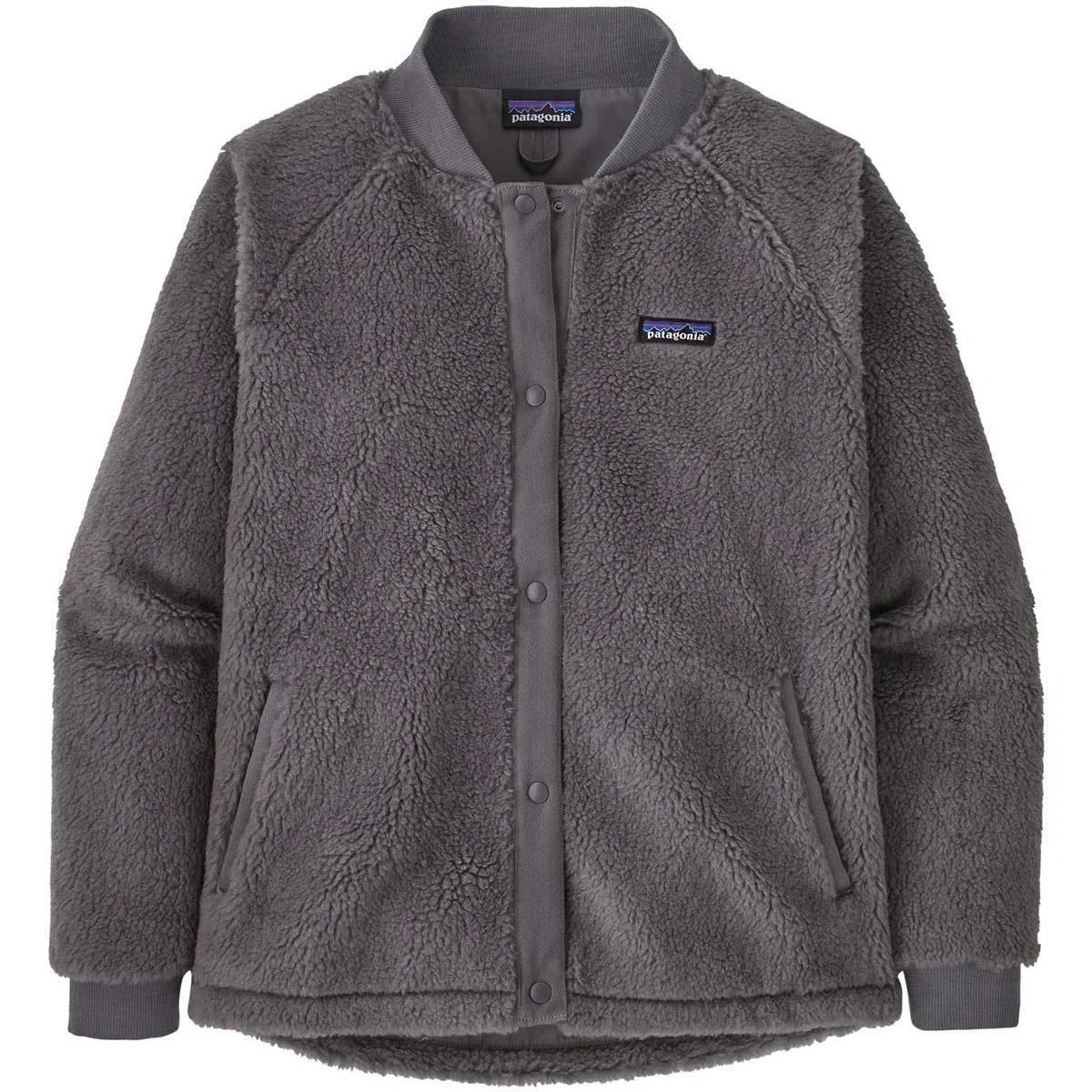 Женская куртка-бомбер из флиса Woolyester Patagonia, Noble Grey
