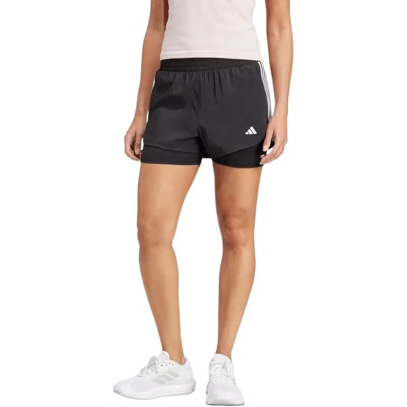 Шорты 2 в 1 Pacer Adidas, черный — фото 2