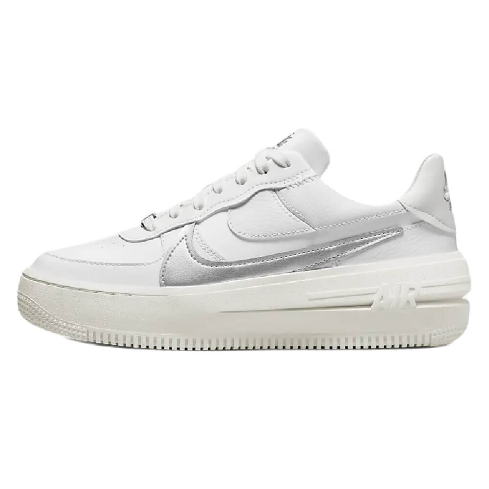 

Кроссовки Nike Air Force 1 PLT.AF.ORM, белый/серый