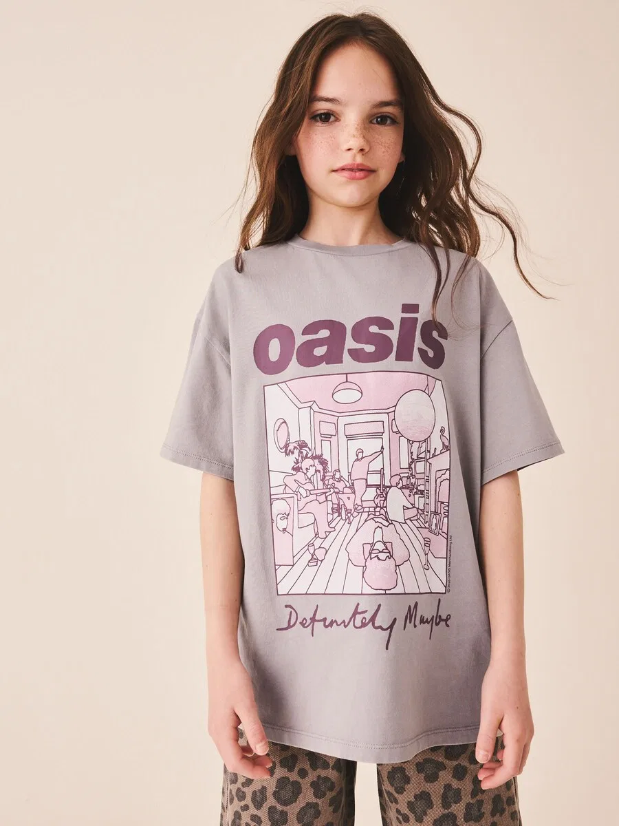 Футболка Next 'Oasis' серого цвета — фото 2