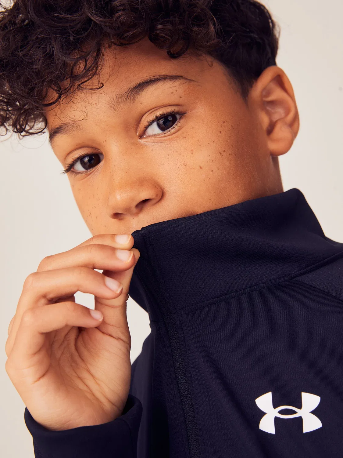 Свитшот Tech 2.0 1/2 Zip Under Armour, черный — фото 4