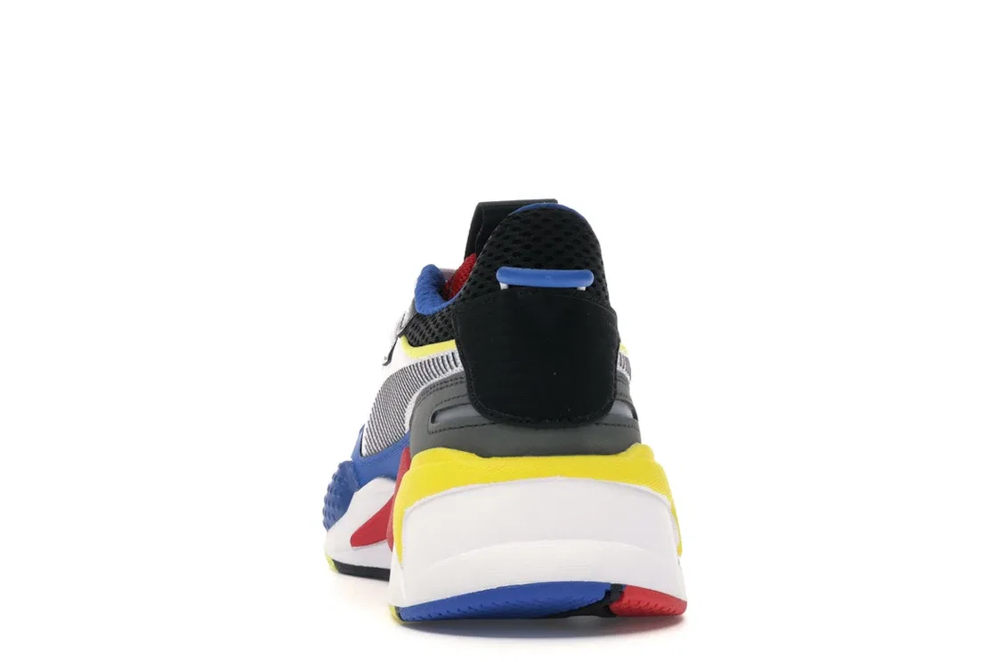 Детские кроссовки Lifestyle Puma RS-X Toys, White/Blue-High Risk Red — фото 4