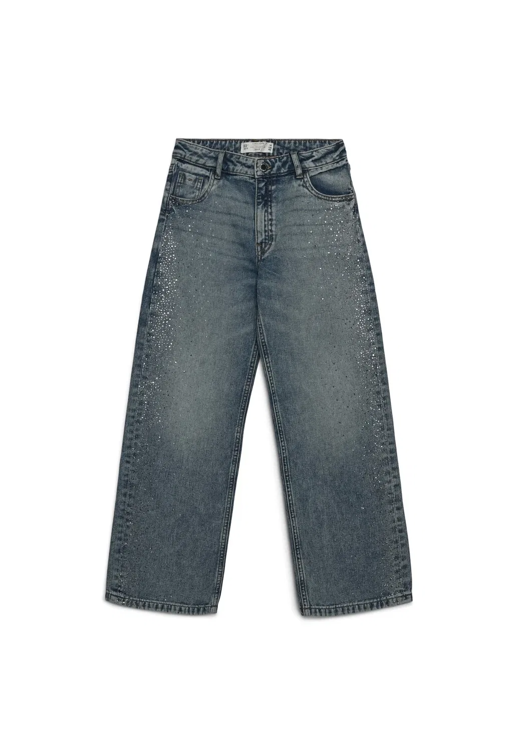 Jean applicazioni - джинсы свободного кроя Calliope, Blu Denim Medio