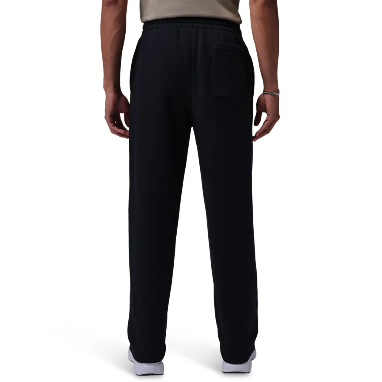 Мужские спортивные брюки из флиса с открытым низом Jordan Brooklyn, Jordan, Black — фото 2