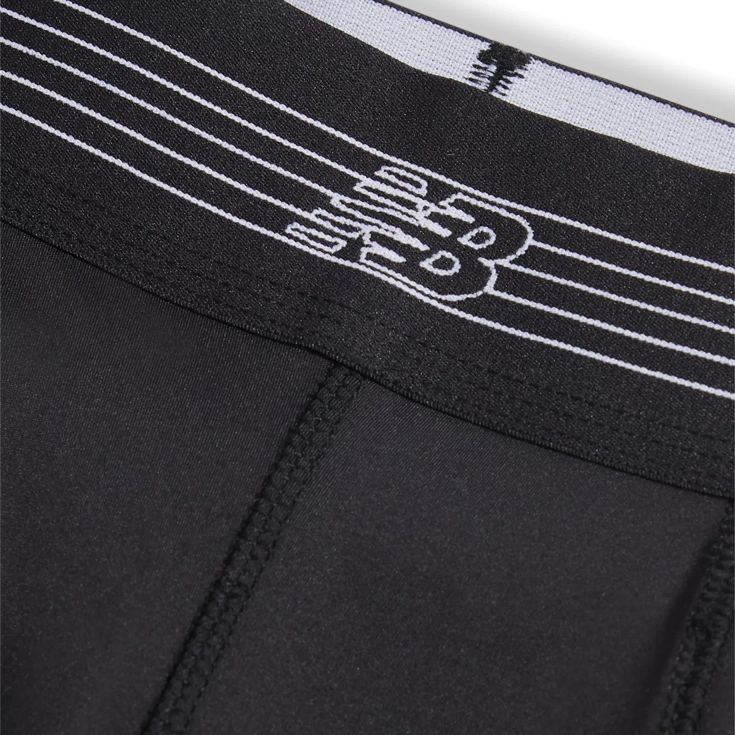 Детские леггинсы для спорта с боковым карманом Harmony Performance New Balance, Black — фото 3